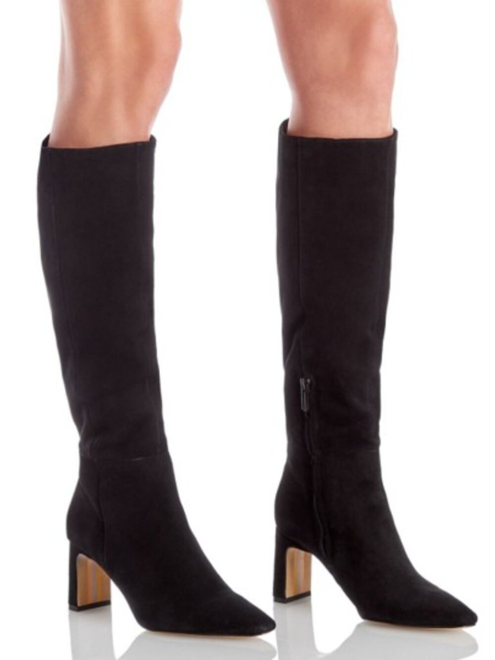 Sam Edelman Women's Sylvia Pointed Toe High Heel Boots - Picture 3 of 3